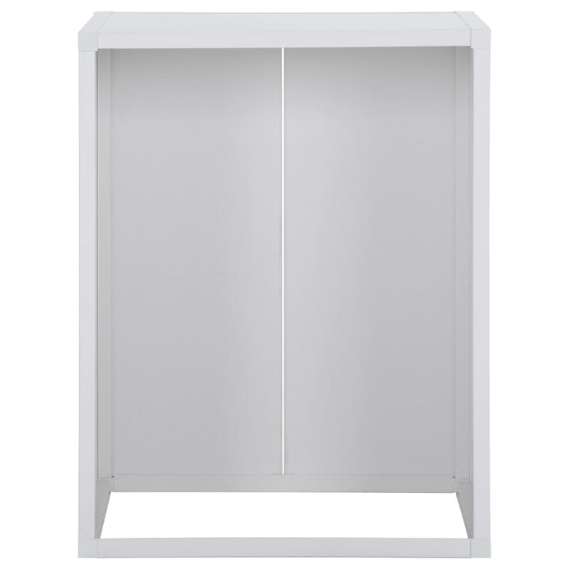 Waschmaschinenschrank Weiß 68,5x64,5x88 cm PVC