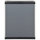 Mülltonnenbox Grau Und Schwarz 68X40X85 Cm Pp