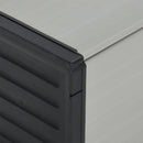 Mülltonnenbox Grau 85X34X40 Cm
