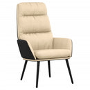 Relaxsessel Mit Hocker Stoff Und Kunstleder
