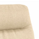 Relaxsessel Mit Hocker Stoff Und Kunstleder