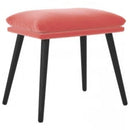 Relaxsessel Mit Hocker Samt
