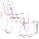 Relaxsessel Mit Hocker Samt
