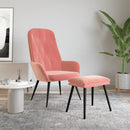 Relaxsessel Mit Hocker Samt
