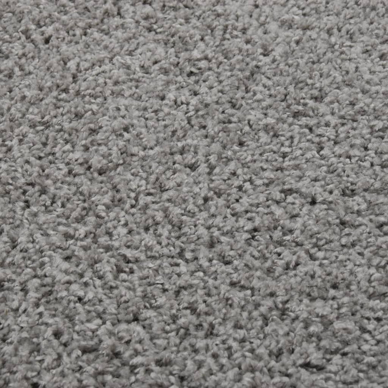 Teppich Shaggy Hochflor Grau 120x170 cm