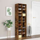 Schuhschrank -Optik 54X34X183 Cm Holzwerkstoff