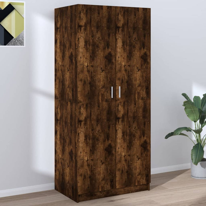 Kleiderschrank 80X52X180 Cm Holzwerkstoff