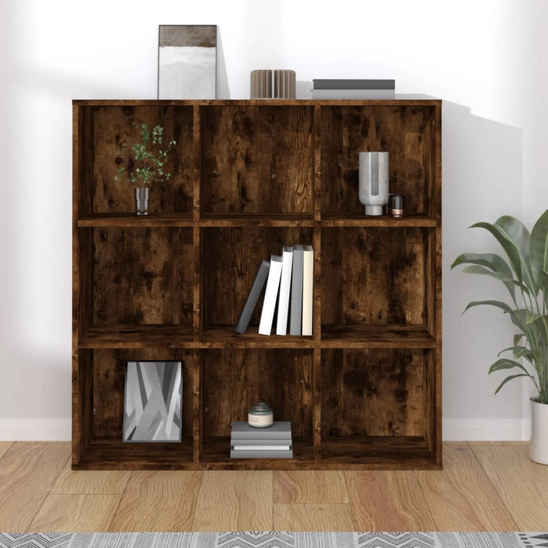 Bücherschrank Räuchereiche 98x29x97,5 cm