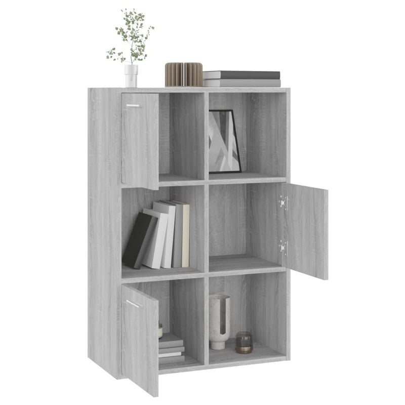 Lagerschrank Grau Sonoma 60x29,5x90 cm