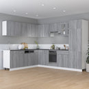 Hängeschrank 20X29,5X60 Cm Holzwerkstoff Grau Sonoma