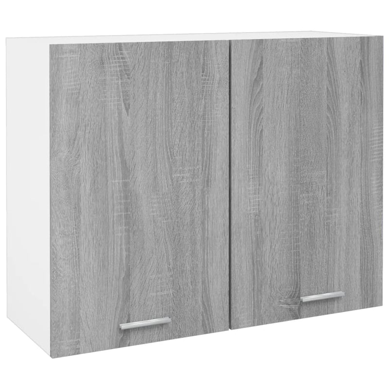 Hängeschrank 20X29,5X60 Cm Holzwerkstoff Grau Sonoma