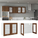Hängeschrank Braun Eichen-Optik 20X29,5X60 Cm Holzwerkstoff Braune Eiche