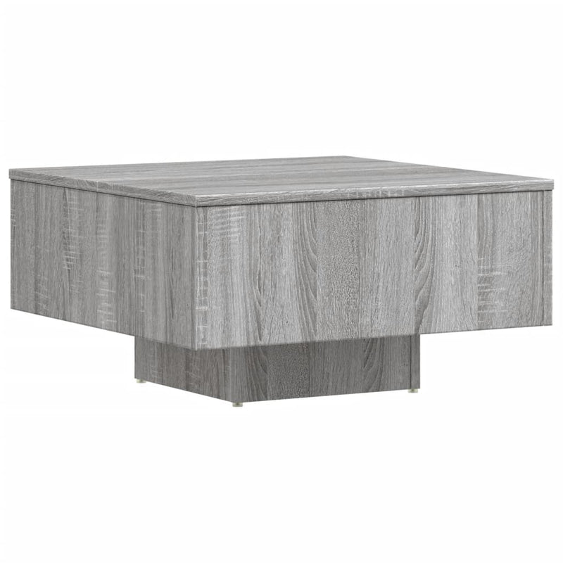 Couchtisch Grau Sonoma 60x60x31,5 cm Holzwerkstoff