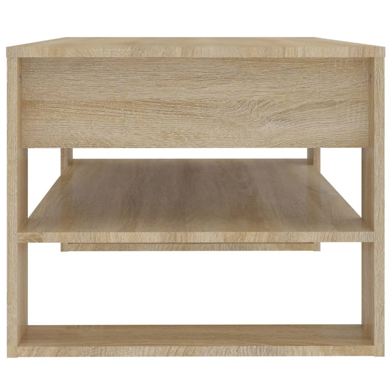 Couchtisch Sonoma-Eiche 102x55x45 cm Holzwerkstoff