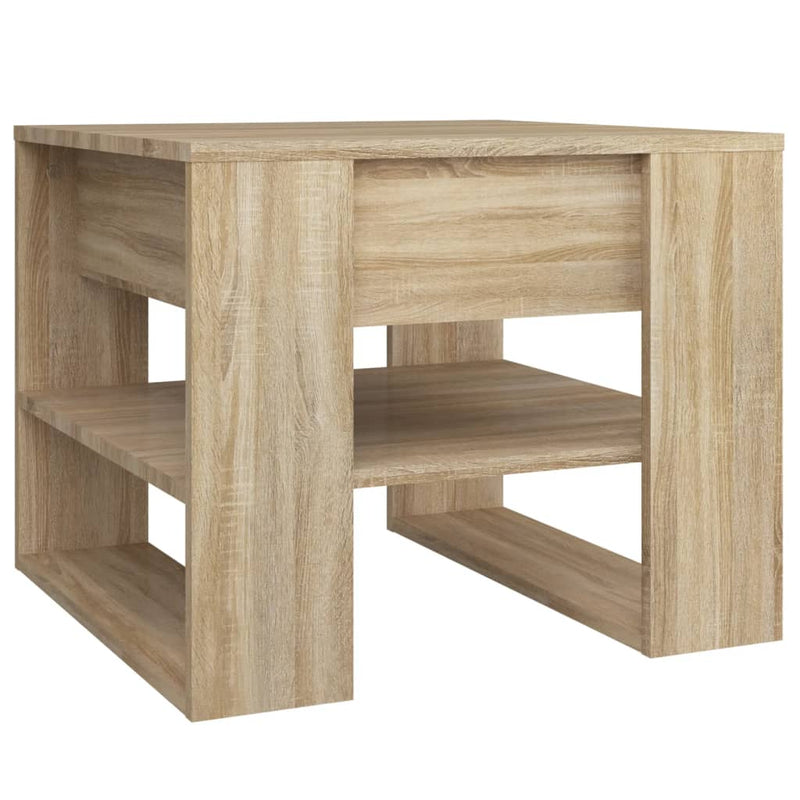 Couchtisch Sonoma-Eiche 55,5x55x45 cm Holzwerkstoff