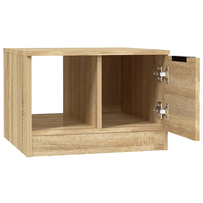 Couchtisch Sonoma-Eiche 50x50x36 cm Holzwerkstoff