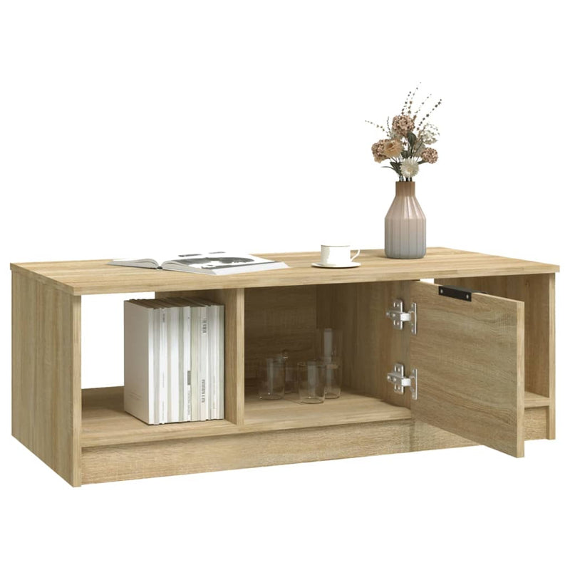 Couchtisch Sonoma-Eiche 102x50x36 cm Holzwerkstoff