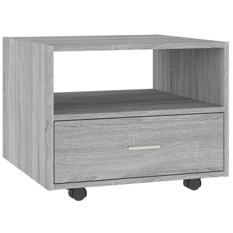 Couchtisch Grau Sonoma 55x55x40 cm Holzwerkstoff