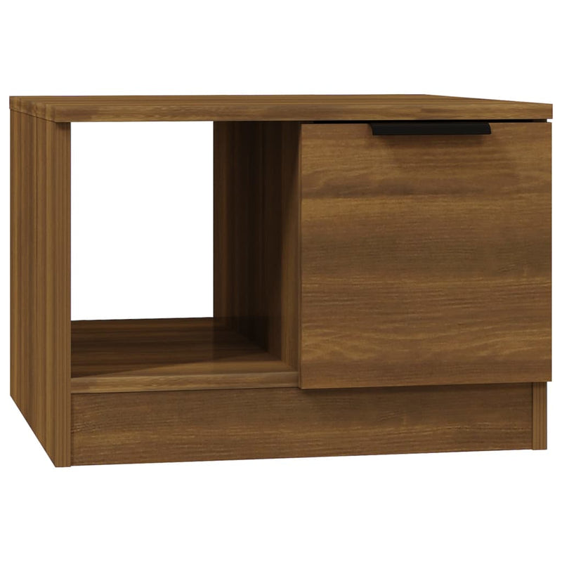 Couchtisch Braun Eichen-Optik 50x50x36 cm Holzwerkstoff