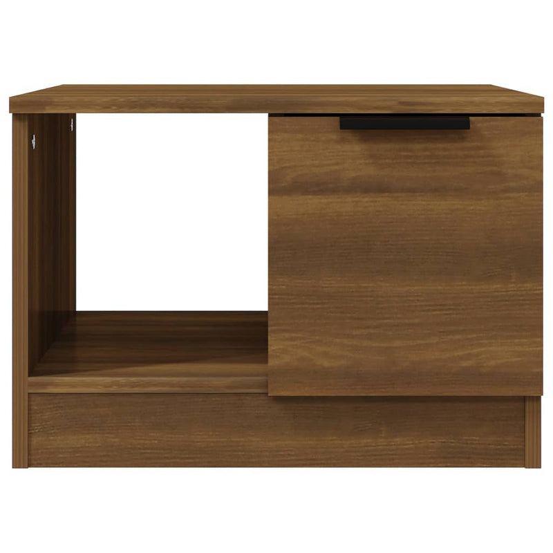 Couchtisch Braun Eichen-Optik 50x50x36 cm Holzwerkstoff