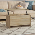 Couchtisch 102X55,5X52,5 Cm Holzwerkstoff