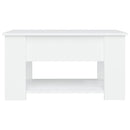 Couchtisch 79X49X41 Cm Holzwerkstoff