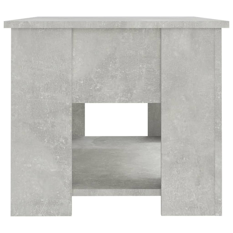 Couchtisch Betongrau 79x49x41 cm Holzwerkstoff