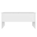 Couchtisch 102X50,5X46,5 Cm Holzwerkstoff