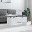 Couchtisch 102X50,5X46,5 Cm Holzwerkstoff