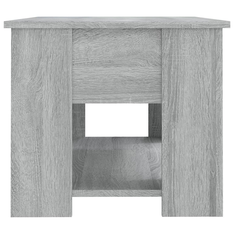 Couchtisch Grau Sonoma 79x49x41 cm Holzwerkstoff