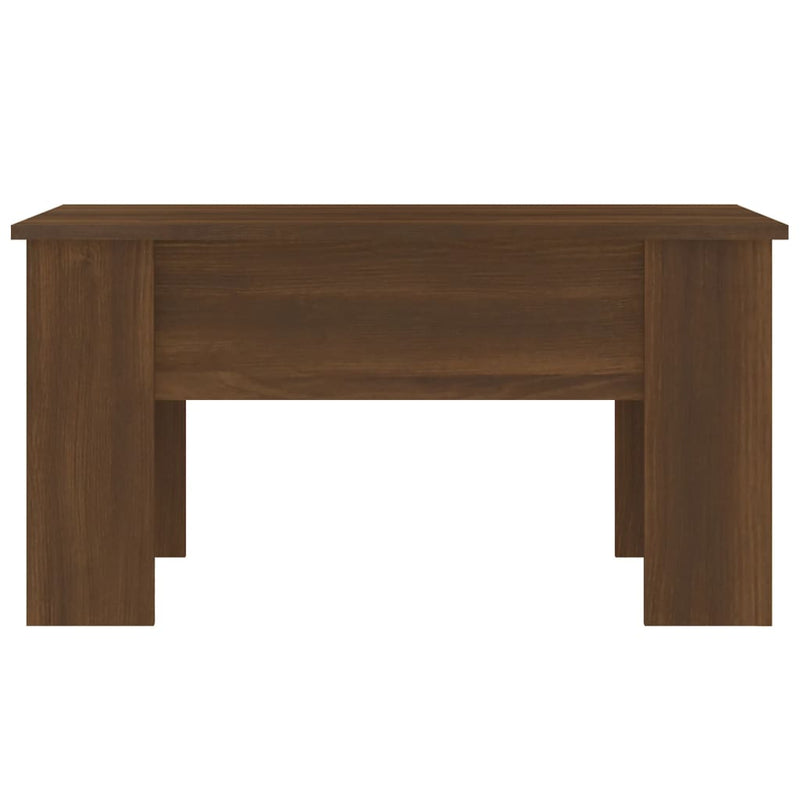 Couchtisch Braun Eichen-Optik 79x49x41 cm Holzwerkstoff