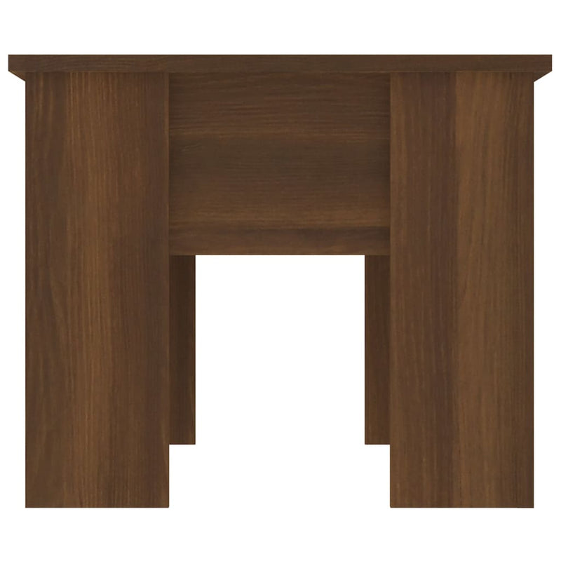 Couchtisch Braun Eichen-Optik 79x49x41 cm Holzwerkstoff