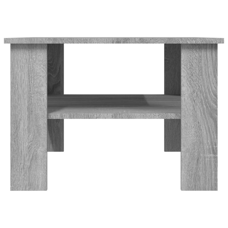 Couchtisch Grau Sonoma 60x60x42 cm Holzwerkstoff