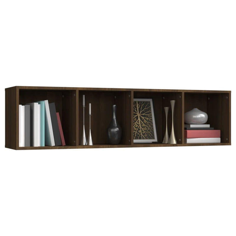 Bücherschrank/TV-Schrank Eichen-Optik 143x30x36cm Holzwerkstoff