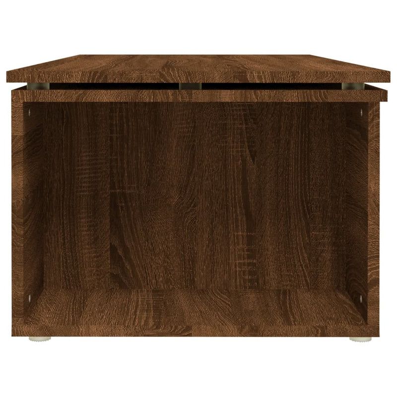 Couchtisch Braun Eichen-Optik 150x50x35 cm Holzwerkstoff