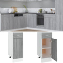 Hängeschrank 20X29,5X60 Cm Holzwerkstoff Grau Sonoma