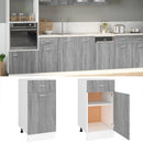 Hängeschrank 20X29,5X60 Cm Holzwerkstoff Grau Sonoma