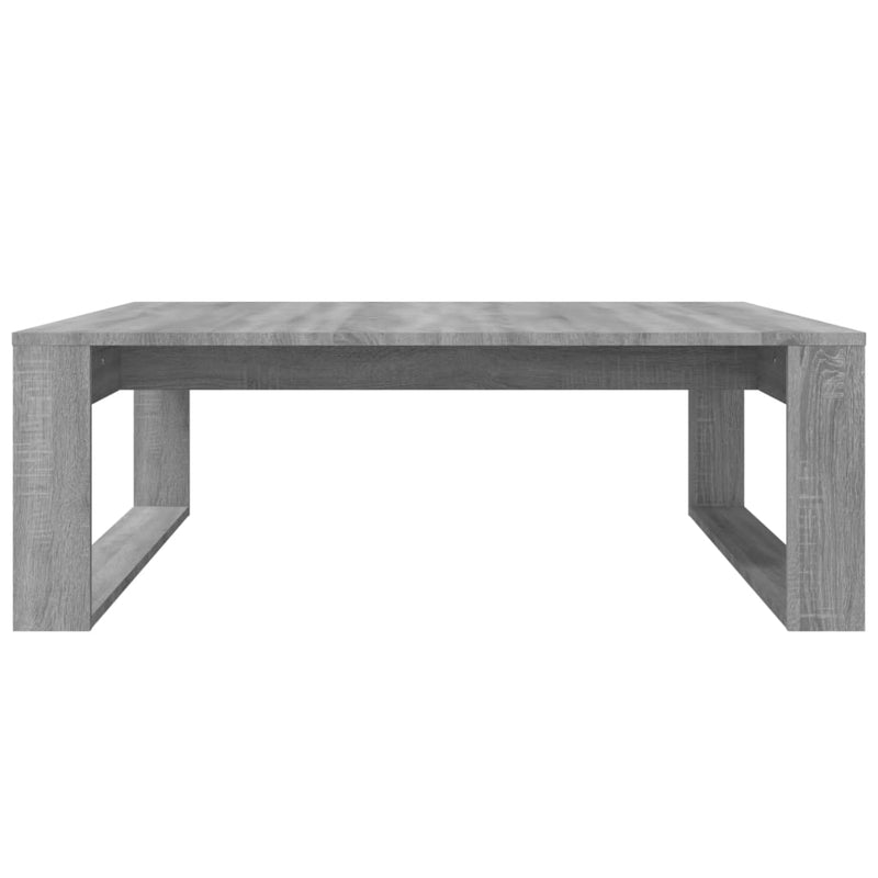 Couchtisch Grau Sonoma 100x100x35 cm Holzwerkstoff