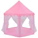 Prinzessin-Spielzelt Mit 250 Bällen Rosa 133X140 Cm