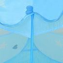Kinder-Spielzelt Mit 250 Bällen Blau 102X102X82 Cm