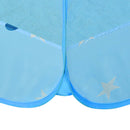 Kinder-Spielzelt Mit 250 Bällen Blau 102X102X82 Cm