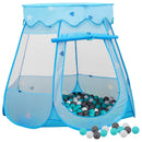 Kinder-Spielzelt Mit 250 Bällen Blau 102X102X82 Cm