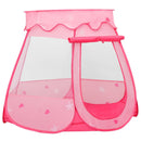 Kinder-Spielzelt Mit 250 Bällen Rosa 102X102X82 Cm