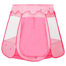 Kinder-Spielzelt Mit 250 Bällen Rosa 102X102X82 Cm