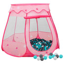 Kinder-Spielzelt Mit 250 Bällen Rosa 102X102X82 Cm