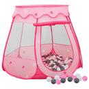 Kinder-Spielzelt Mit 250 Bällen Rosa 102X102X82 Cm