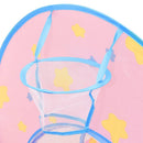 Spielzelt Mit 250 Bällen Rosa 301X120X128 Cm