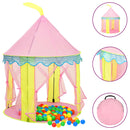 Kinder-Spielzelt Mit 250 Bällen Rosa 100X100X127 Cm