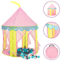 Kinder-Spielzelt Mit 250 Bällen Rosa 100X100X127 Cm
