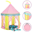 Kinder-Spielzelt Mit 250 Bällen Rosa 100X100X127 Cm